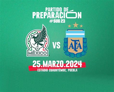 mexico vs argentina sub 23 puebla